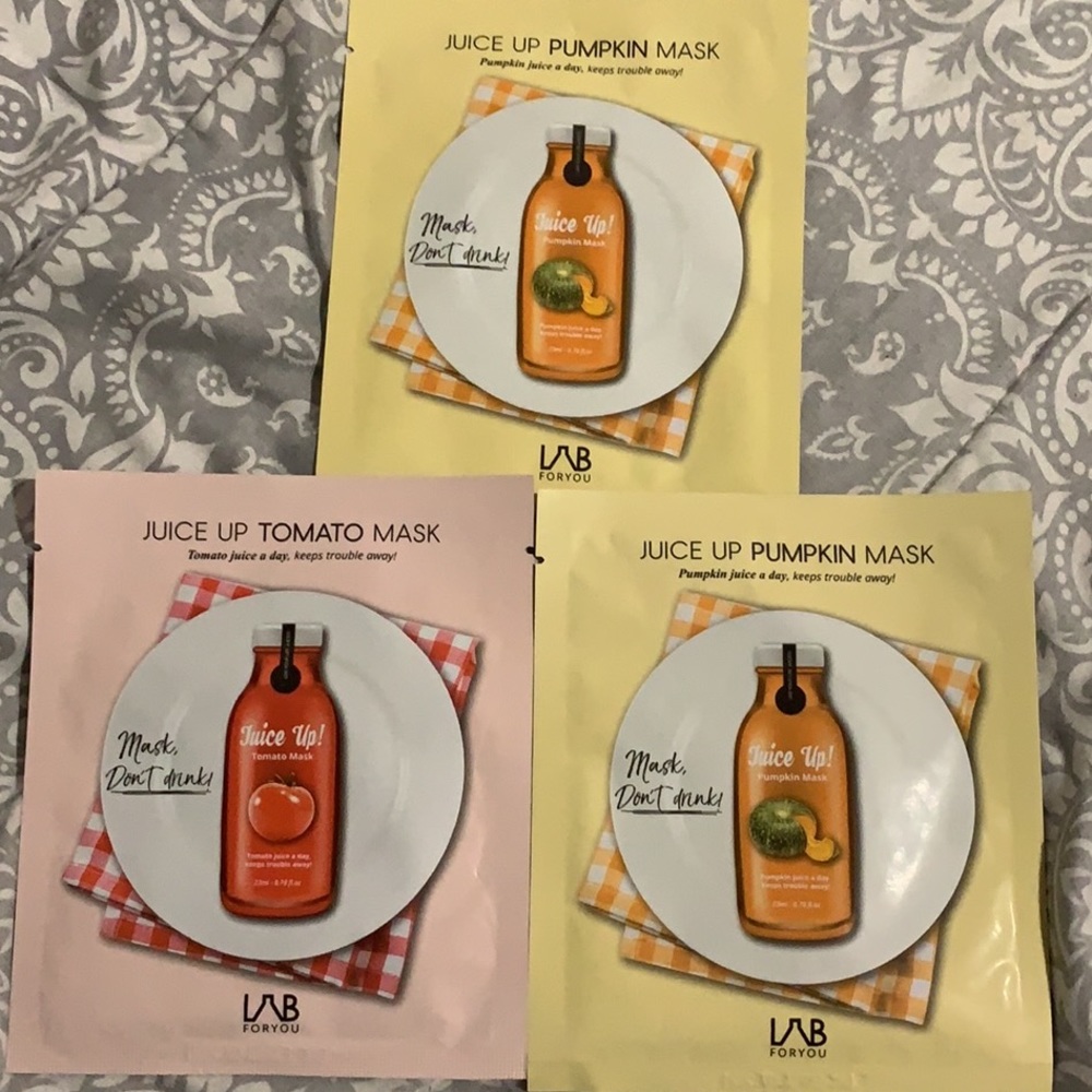 ✨5 for $25✨Lab For You Juice Up Sheet Masks